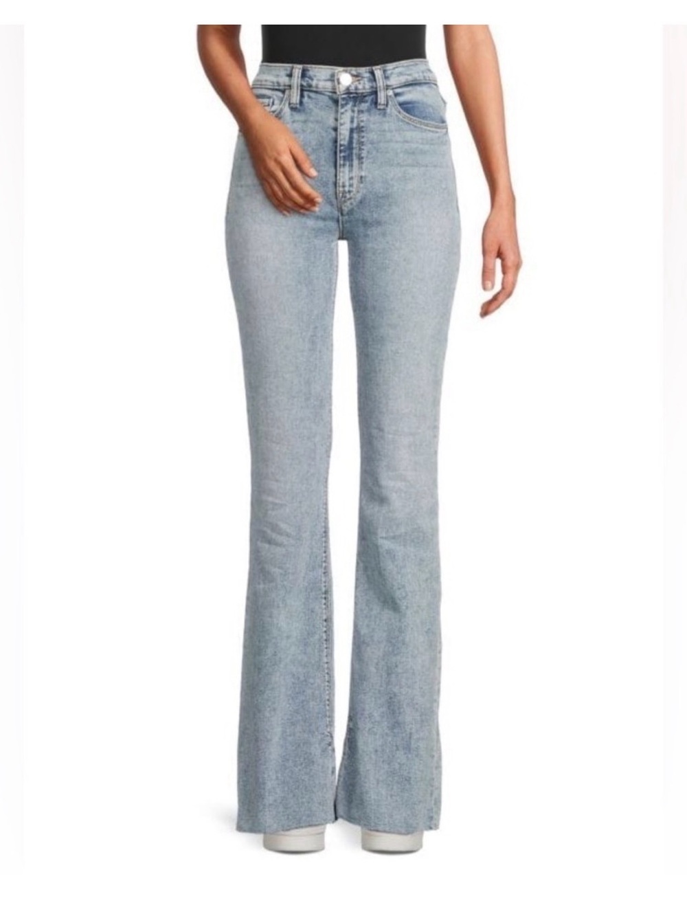 Hudson Barbara High-Rise Light Wash Flared Jeans - Women (Medium) NWT MSRP$195
